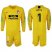 Atletico Madrid #1 Moya Yellow Goalkeeper Long Sleeves Soccer Club Jersey