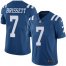 Nike Indianapolis Colts #7 Jacoby Brissett Royal Blue Mens Stitched NFL Limited Rush Jersey