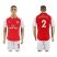 Arsenal #2 Debuchy Home Soccer Club Jersey