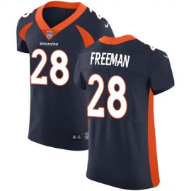Nike Denver Broncos #28 Royce Freeman Navy Blue Alternate Mens Stitched NFL Vapor Untouchable Elite Jersey