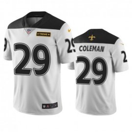 New Orleans New Orleans Saints #29 Kurt Coleman White Vapor Limited City Edition NFL Jersey