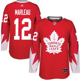Adidas Toronto Maple Leafs #12 Patrick Marleau Red Team Canada Authentic Stitched NHL Jersey