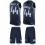 Nike Tennessee Titans #44 Vic Beasley Jr Navy Blue Team Color Mens Stitched NFL Limited Tank Top Suit Jersey