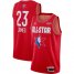 Mens Los Angeles Lakers #23 LeBron James Red 2020 NBA All-Star Game Swingman Finished Jersey