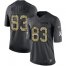 Nike Dallas Cowboys #83 Terrance Williams Black Mens Stitched NFL Limited 2016 Salute To Service Jersey