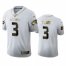 Seattle Seahawks #3 Russell Wilson Mens Nike White Golden Edition Vapor Limited NFL 100 Jersey
