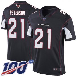 Nike Arizona Cardinals #21 Patrick Peterson Black Alternate Mens Stitched NFL 100th Season Vapor Limited Jersey