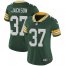 Nike Green Bay Packers #37 Josh Jackson Green Team Color Womens Stitched NFL Vapor Untouchable Limited Jersey