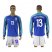 Brazil #13 Marquinhos Away Long Sleeves Soccer Country Jersey