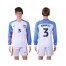 USA #3 Gonzalez Home Long Sleeves Soccer Country Jersey