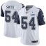 Nike Dallas Cowboys #54 Jaylon Smith White Mens Stitched With Established In 1960 Patch NFL Limited Rush Jersey