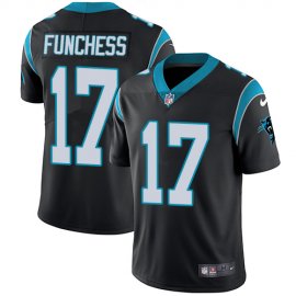 Nike Carolina Panthers #17 Devin Funchess Black Team Color Mens Stitched NFL Vapor Untouchable Limited Jersey