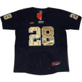 Pittsburgh Panthers 28 Dion Lewis Dark Blue NCAA Jerseys