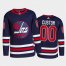 Adidas Jets Custom Mens 2021-22 Alternate Authentic NHL Jersey – Navy