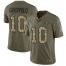 Nike San Francisco 49ers #10 Jimmy Garoppolo Olive/Camo Mens Stitched NFL Limited 2017 Salute To Service Jersey