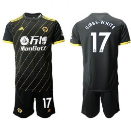 Wolves #17 Gibbs-White Away Soccer Club Jersey