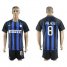 Inter Milan #8 Palacio Home Soccer Club Jersey