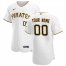 Pittsburgh Pirates Custom Mens Nike White Home 2020 Authentic Player MLB Jersey