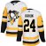 Adidas Pittsburgh Penguins #24 Dominik Kahun White Road Authentic Stitched Youth NHL Jersey