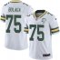 Nike Green Bay Packers #75 Bryan Bulaga White Mens 100th Season Stitched NFL Vapor Untouchable Limited Jersey