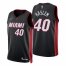 Nike Miami Heat #40 Udonis Haslem Black Mens 2021-22 NBA 75th Anniversary Diamond Swingman Jersey – Icon Edition Mens