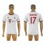 Bayern Munchen #17 Boateng White Soccer Club Jersey