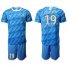 Marseille #19 L Gustavo Away Soccer Club Jersey