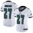 Nike Philadelphia Eagles #27 Malcolm Jenkins White Womens Stitched NFL Vapor Untouchable Limited Jersey