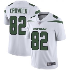 Nike New York Jets #82 Jamison Crowder White Mens Stitched NFL Vapor Untouchable Limited Jersey