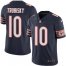 Nike Chicago Bears #10 Mitchell Trubisky Navy Blue Team Color Mens Stitched NFL Vapor Untouchable Limited Jersey