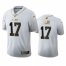 Buffalo Buffalo Bills #17 Josh Allen Mens Nike White Golden Edition Vapor Limited NFL 100 Jersey