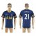 Tottenham Hotspur #21 Chadli Away Soccer Club Jersey