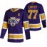 Los Angeles Kings #77 Jeff Carter Black Mens Adidas 2020-21 Reverse Retro Alternate NHL Jersey