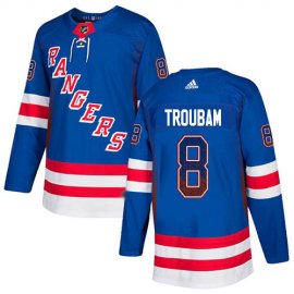 Adidas New York Rangers #8 Jacob Trouba Royal Blue Home Authentic Drift Fashion Stitched NHL Jersey