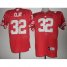 Wisconsin Badgers 32 John Clay Red NCAA Jerseys