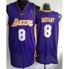 Los Angeles Lakers 8 Kobe Bryant Purple Revolution 30 NBA Jerseys