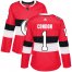 Adidas Ottawa Senators #1 Mike Condon Red Authentic 2017 100 Classic Womens Stitched NHL Jersey