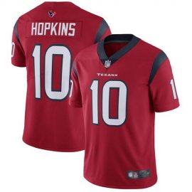 Nike Houston Texans #10 DeAndre Hopkins Red Alternate Mens Stitched NFL Vapor Untouchable Limited Jersey