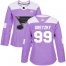 Adidas St. Louis Blues #99 Wayne Gretzky Purple Authentic Fights Cancer Womens Stitched NHL Jersey
