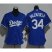 Los Angeles Dodgers #34 Fernando Valenzuela Blue Womens Fashion Stitched MLB Jersey