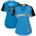 Los Angeles Angels #27 Mike Trout Blue 2017 All-Star American League Womens Stitched MLB Jersey