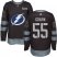Adidas Tampa Bay Lightning #55 Braydon Coburn Black 1917-2017 100th Anniversary Stitched NHL Jersey