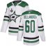 Adidas Dallas Stars #60 Ty Dellandrea White Road Authentic 2020 Stanley Cup Final Stitched NHL Jersey