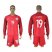 England #19 Vardy Away Long Sleeves Soccer Country Jersey