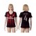 Womens AC Milan #4 Mauri Home Soccer Club Jersey