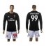 AC Milan #99 Donnarumma Black Goalkeeper Long Sleeves Soccer Club Jersey