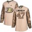 Adidas Anaheim Ducks #47 Hampus Lindholm Camo Authentic 2017 Veterans Day Stitched NHL Jersey