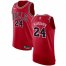 Mens Nike Chicago Bulls #24 Lauri Markkanen Red NBA Authentic Icon Edition Jersey