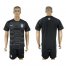 Italy Blank Black Goalkeeper Soccer Country Jersey