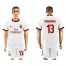 AC Milan #13 Romagnoli Away Soccer Club Jersey